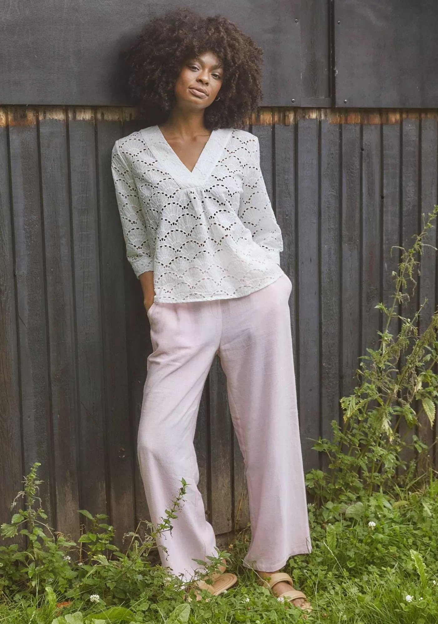 Cheap Pearl Pant - Light Rose Kvinnor Byxor