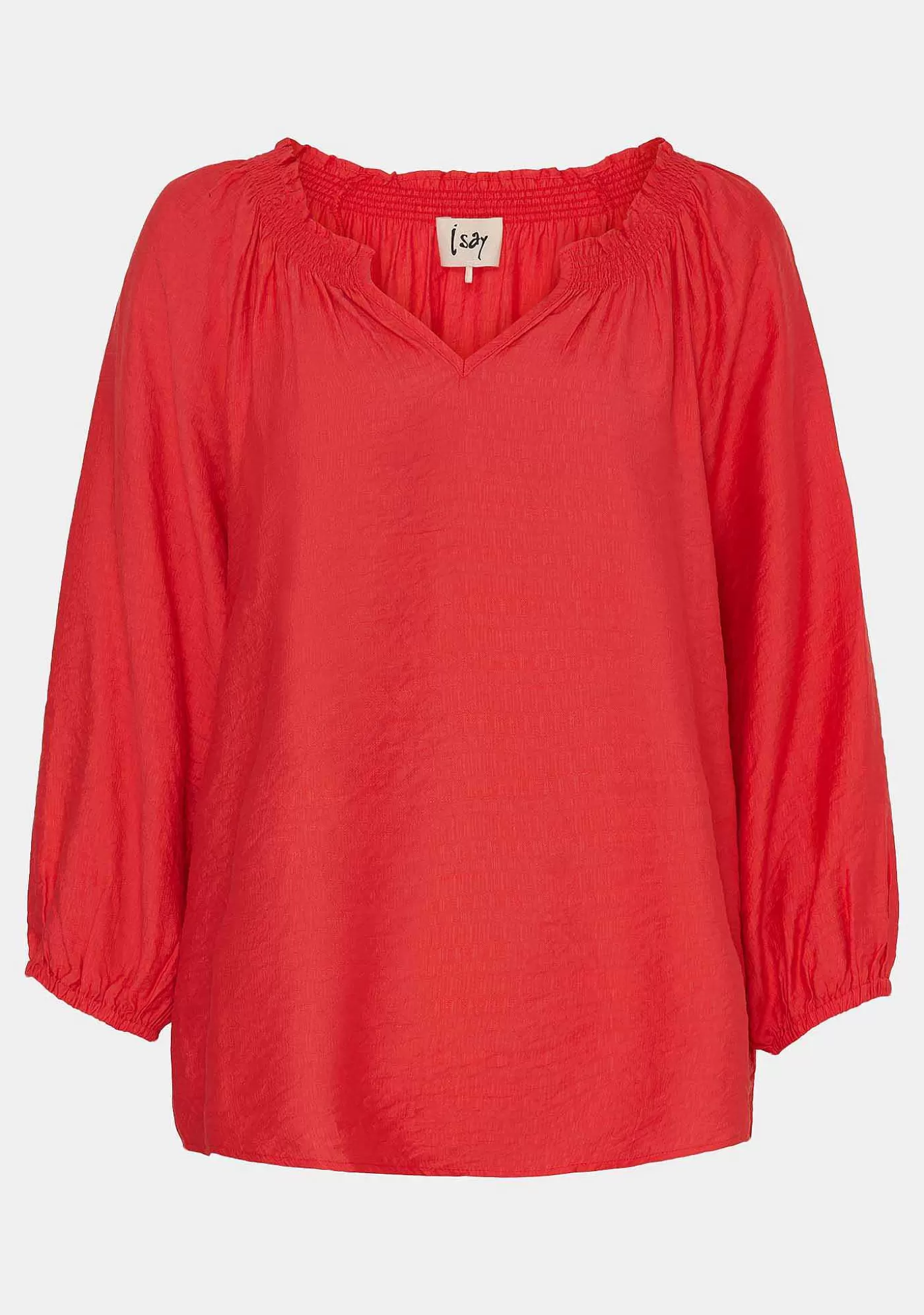 Best Poline New Blus - Crispy Red Kvinnor Blusar Och Skjortor
