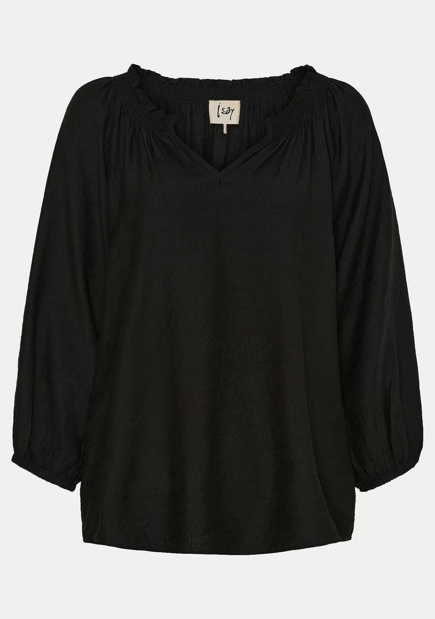 Sale Poline New Blus - Svart Kvinnor Blusar Och Skjortor