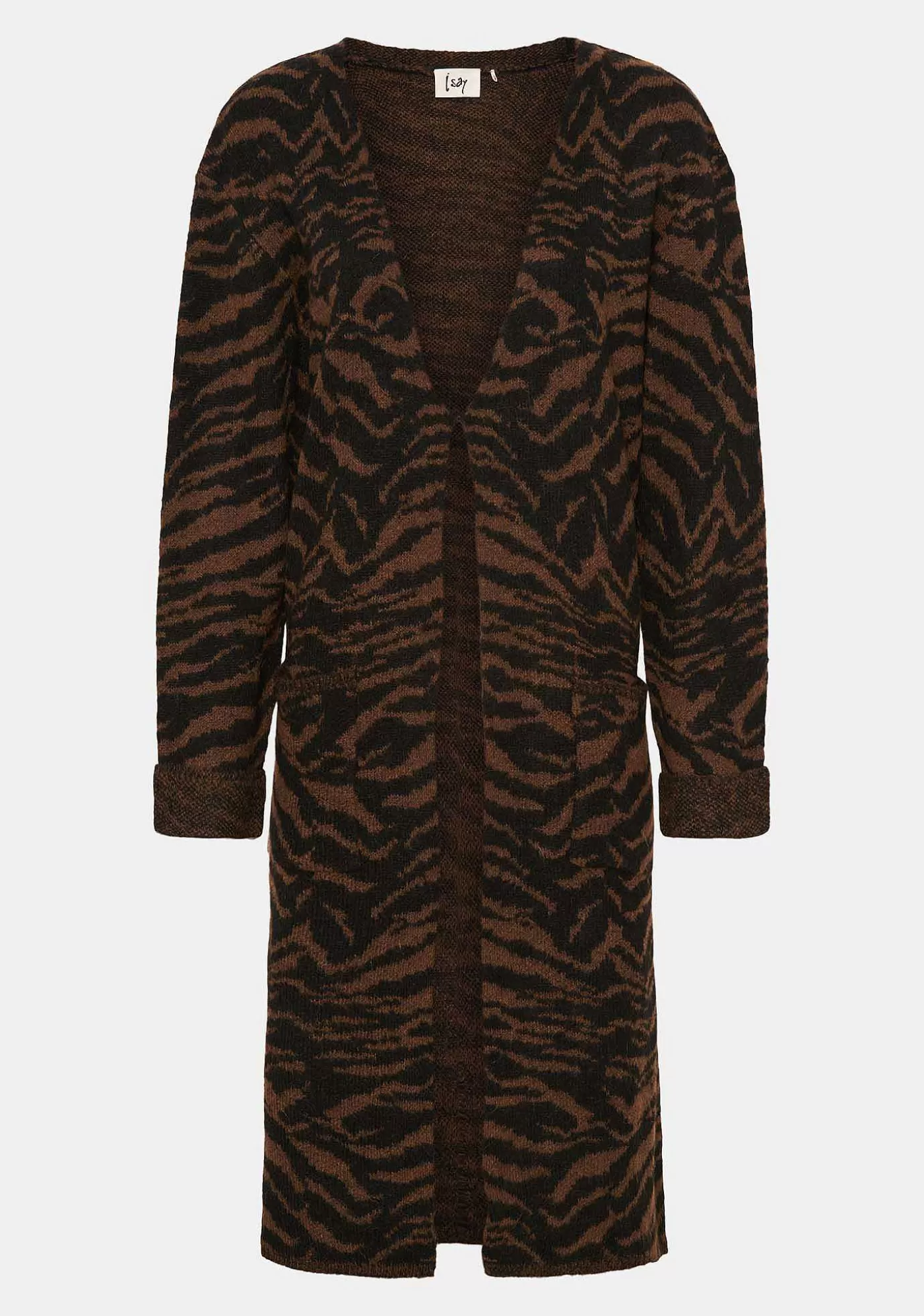 Sale Ranva Cardigan - Ranva Zebra Kvinnor Stickat