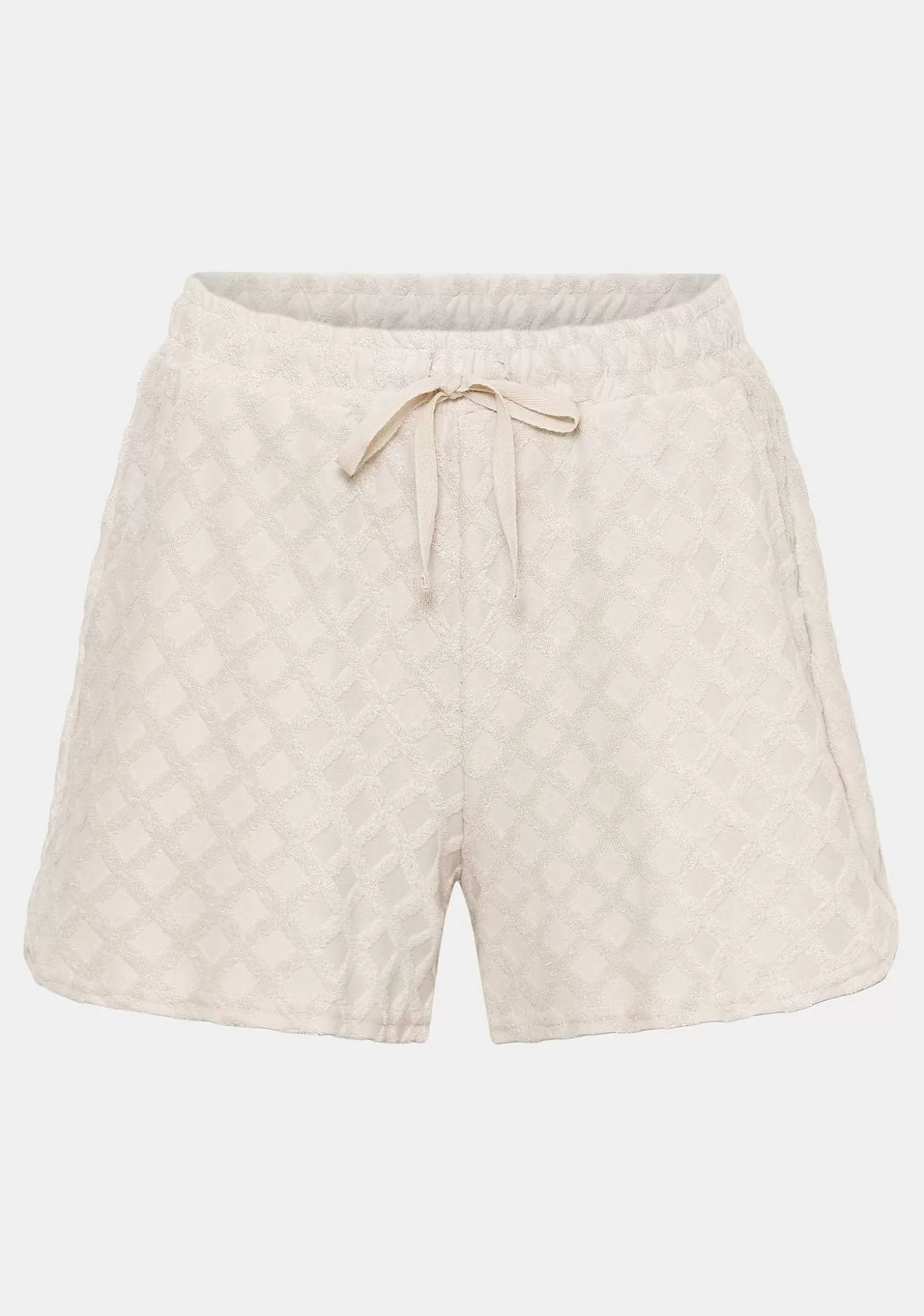 Clearance Rie Shorts - Sand Kvinnor Kjolar Och Shorts