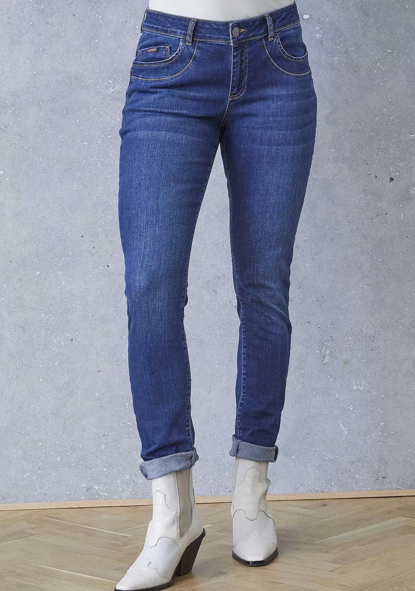 Shop Roma Basic Jeans - Mork Denim Kvinnor Jeans