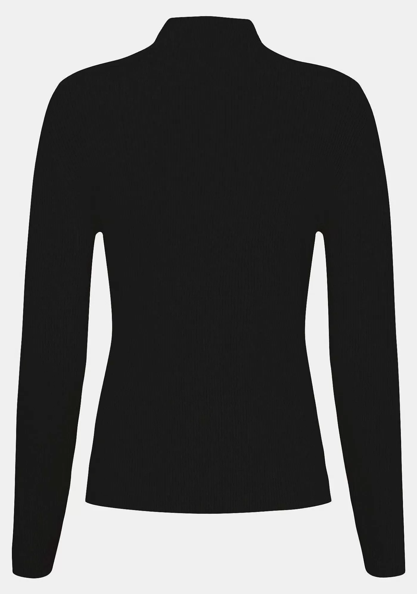 New Rubi L/S Knit - Svart Kvinnor Stickat