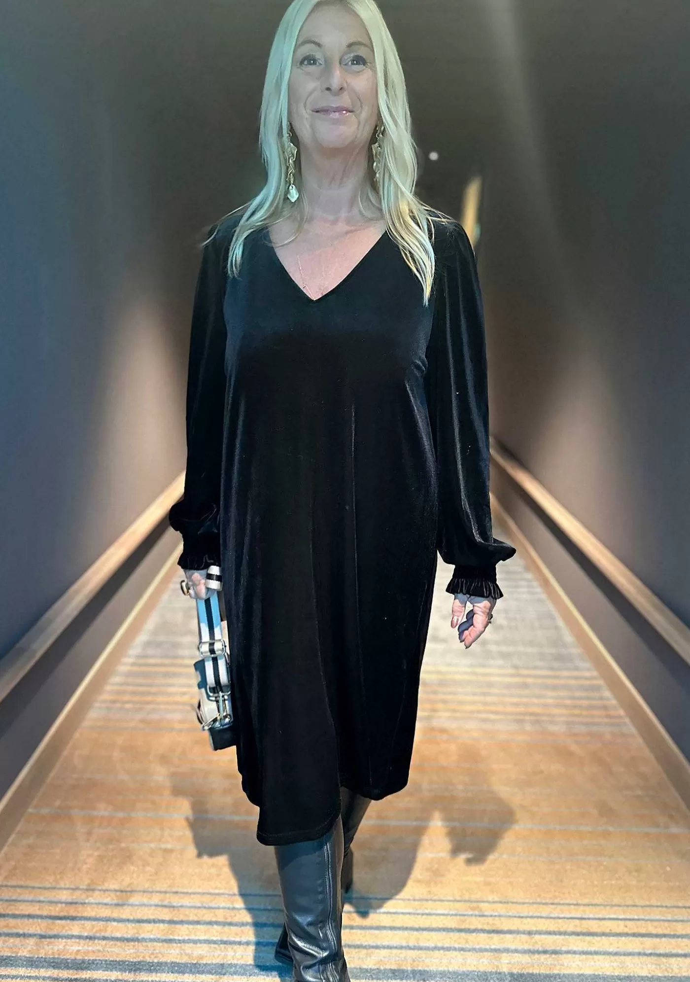 Best Stella Klanning - Svart Kvinnor Klänningar