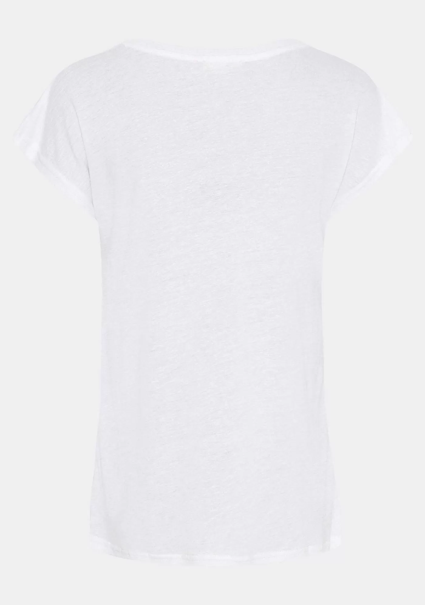 Fashion Tess V-Ringad T-Shirt - Broken White Kvinnor Tess