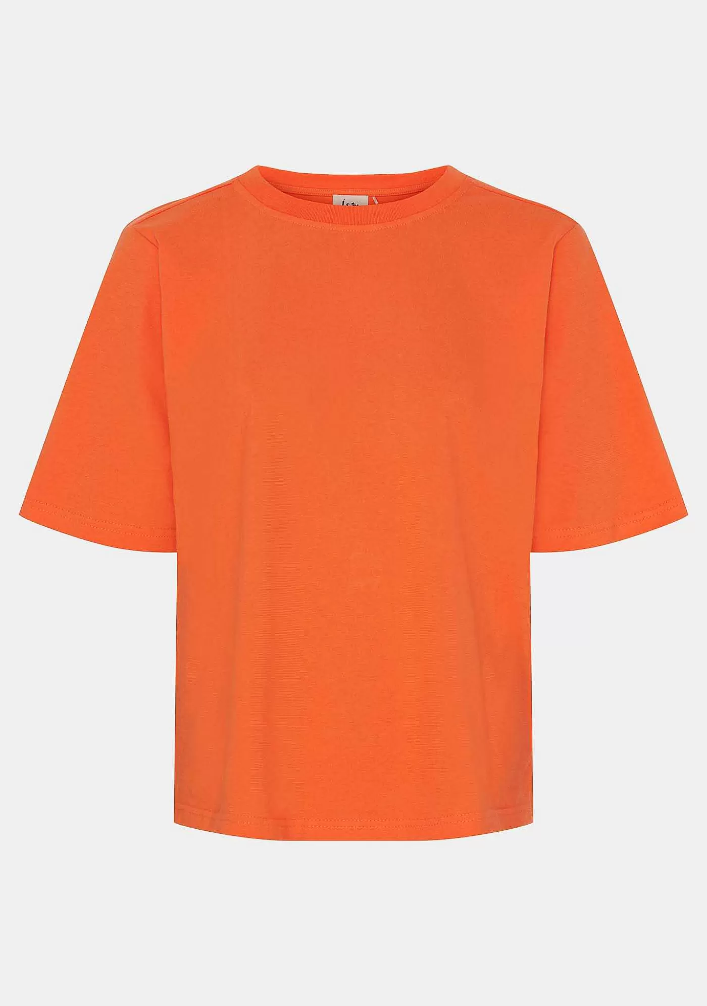 Sale Tinni Basic T-Shirt - Varm Orange Kvinnor Tinni