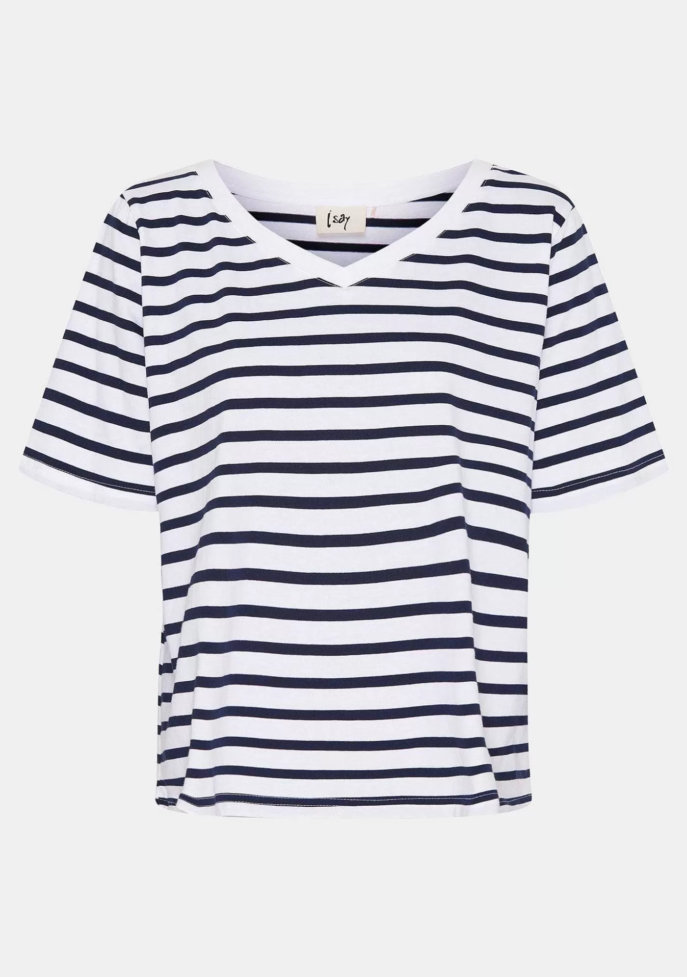 Sale Tinnie Striped T-Shirt - Marinbla Stripe Kvinnor Tinni
