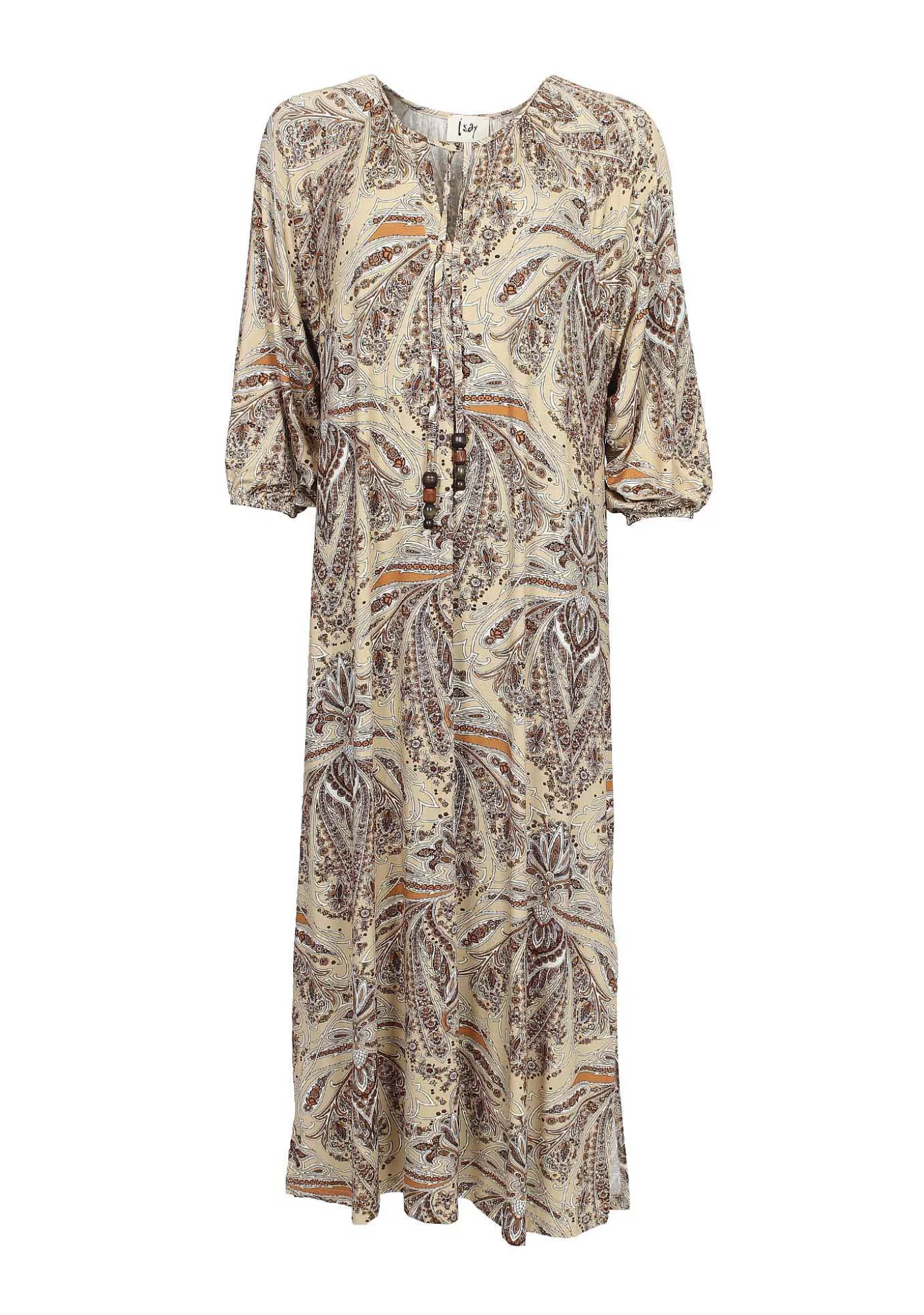 Cheap Uda Langklanning - Summer Paisley Kvinnor Klänningar