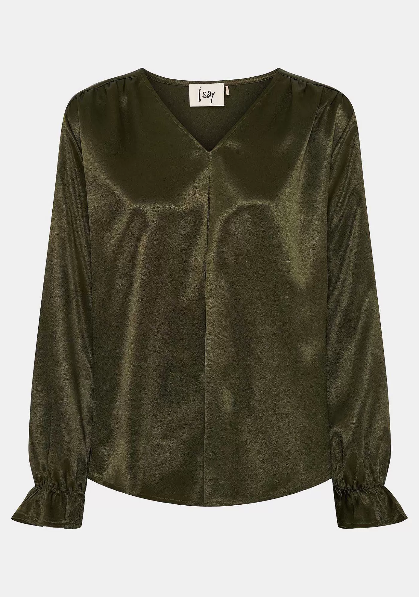 Online Venessa Blus - Deep Forest Kvinnor Blusar Och Skjortor