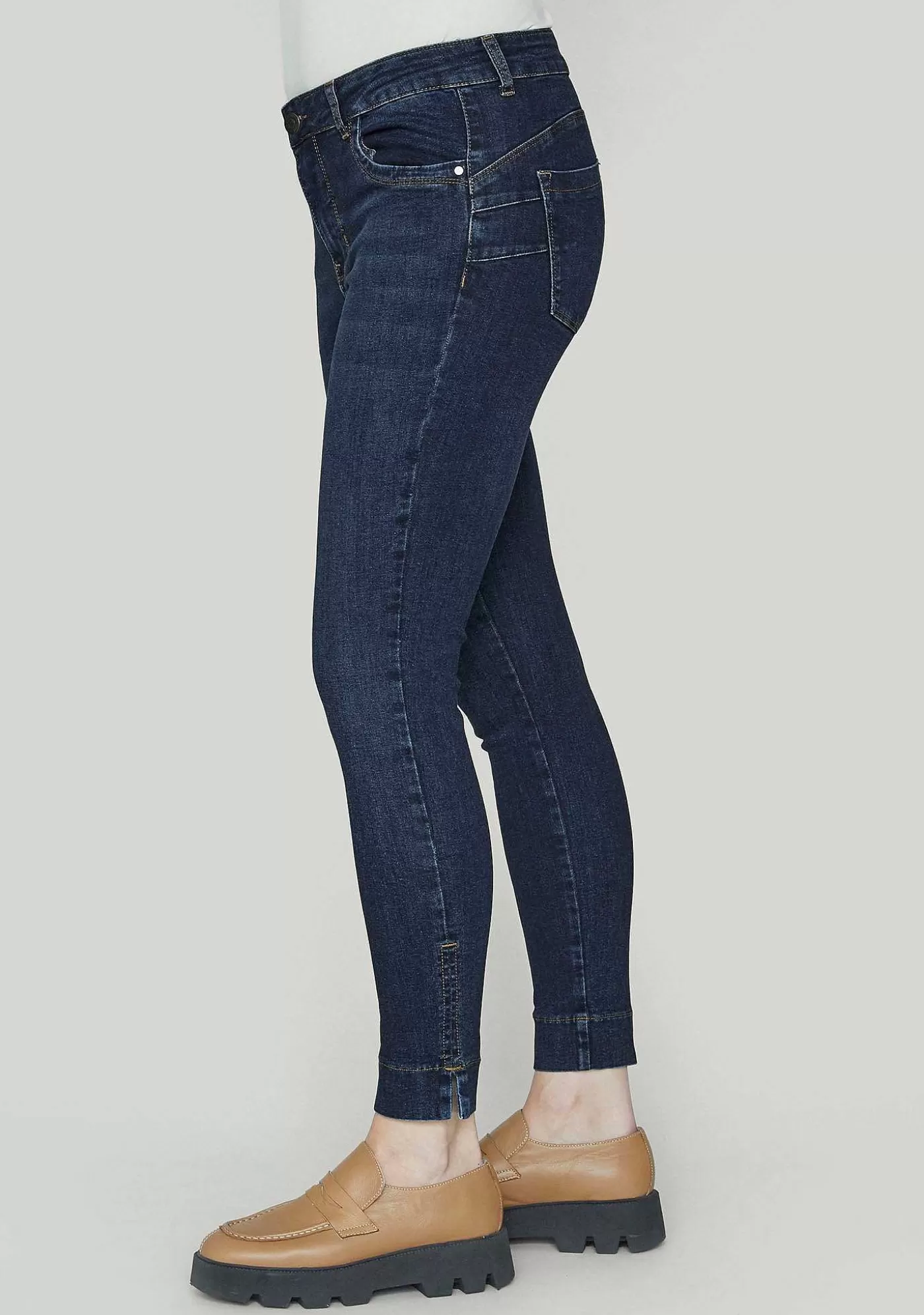Shop Verona Basic Jeans - Denimbla Otvattad Kvinnor Jeans