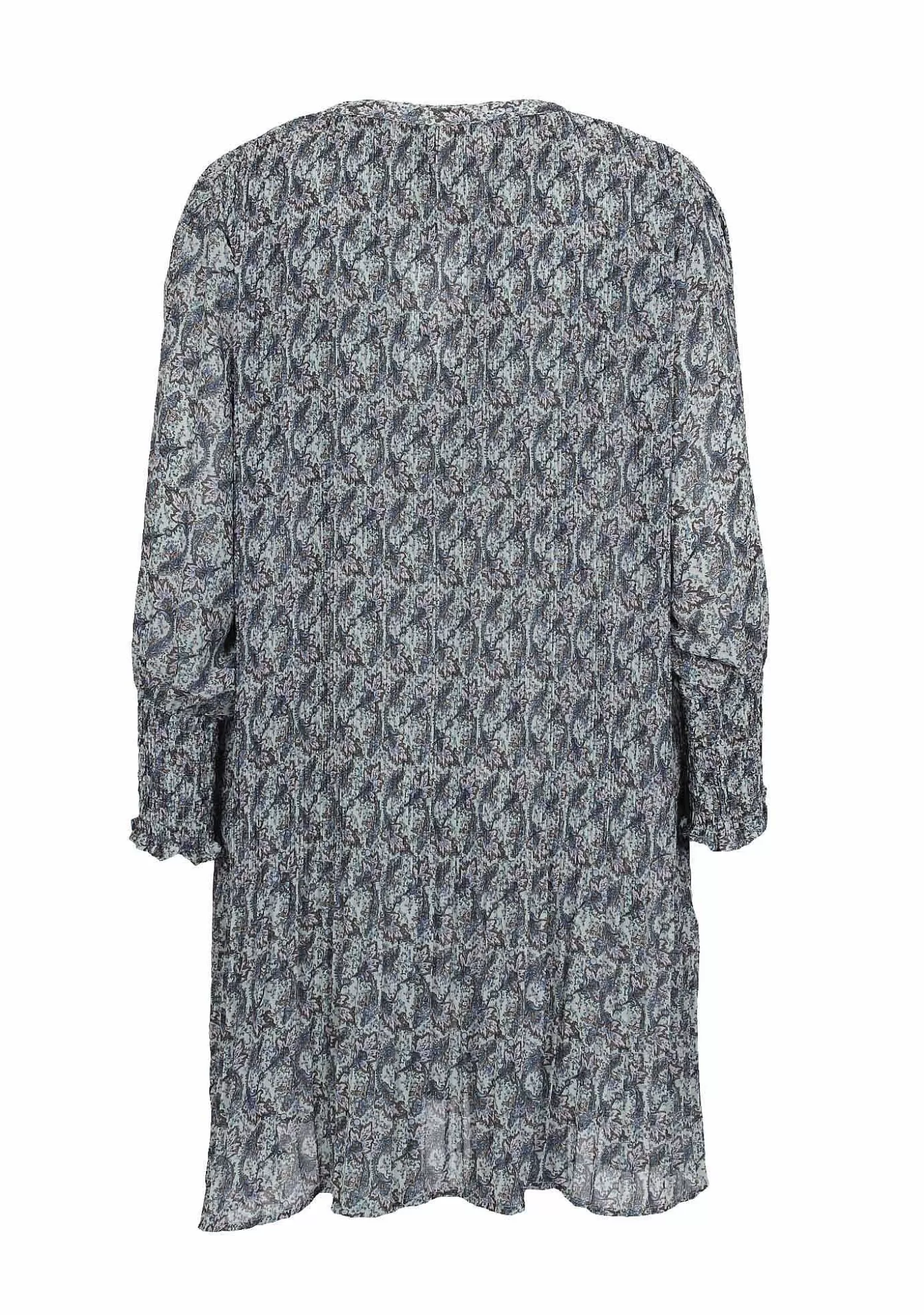 Shop Vibse New Dress - Powder Blue Paisley Kvinnor Klänningar