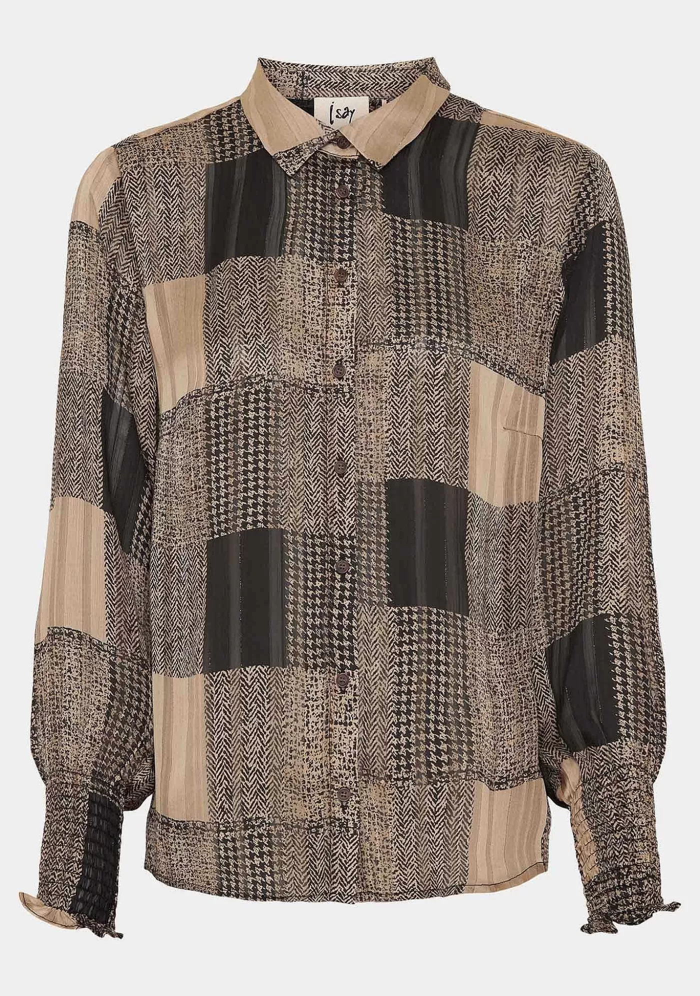 Clearance Vibse Skjorta - Autumn Square Kvinnor Blusar Och Skjortor